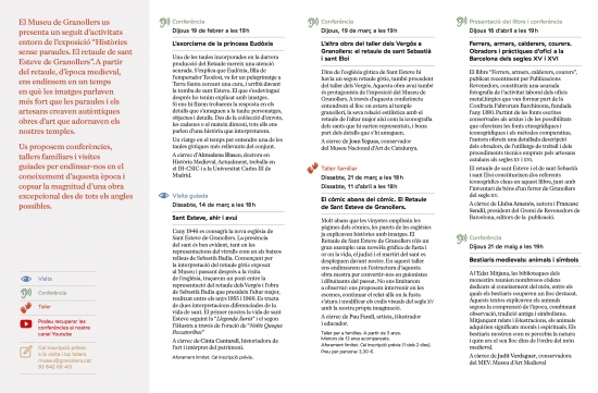 Conferències, visites i tallerrs... Granollers en època romana.